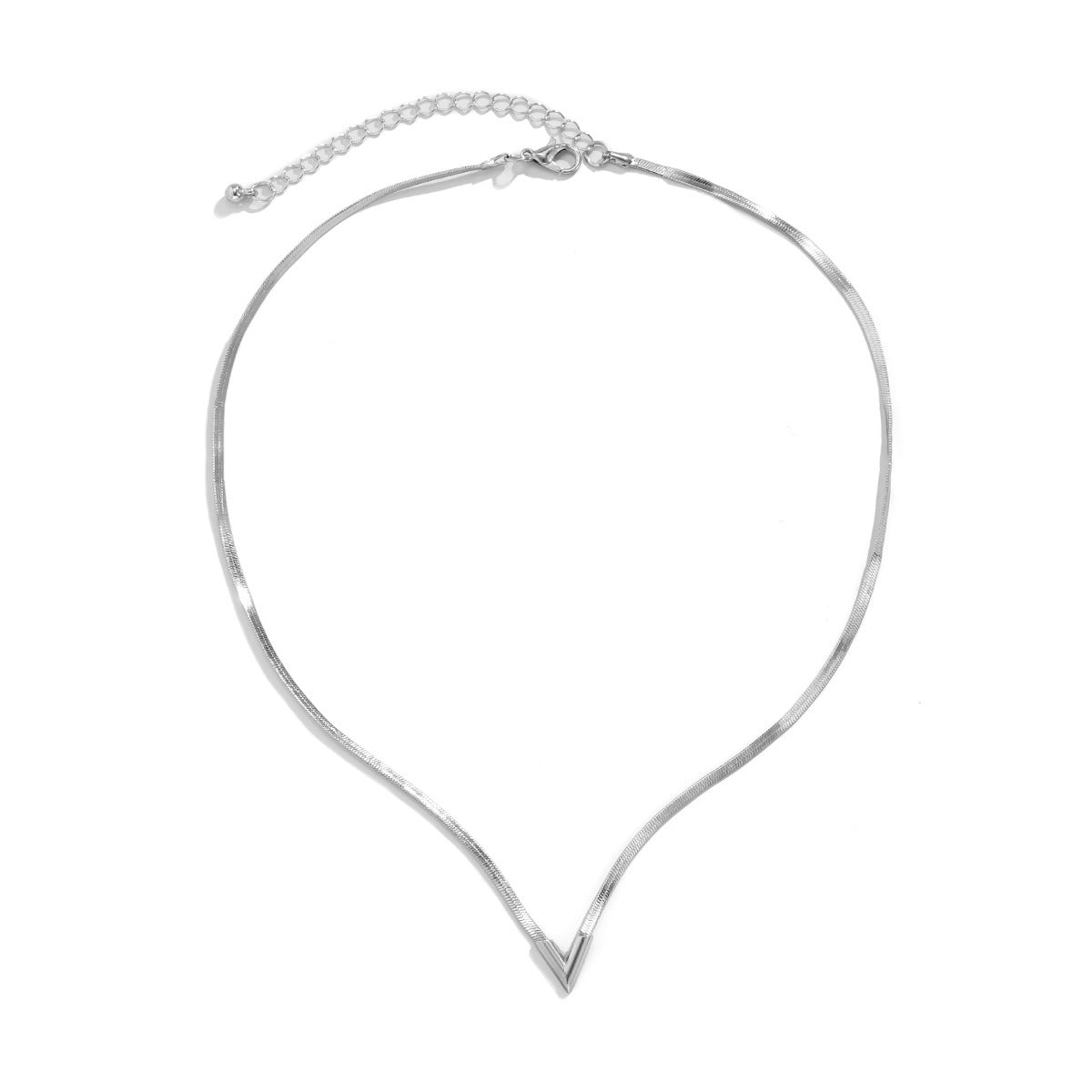 All Match Fashion V Shaped Chain Clavicle